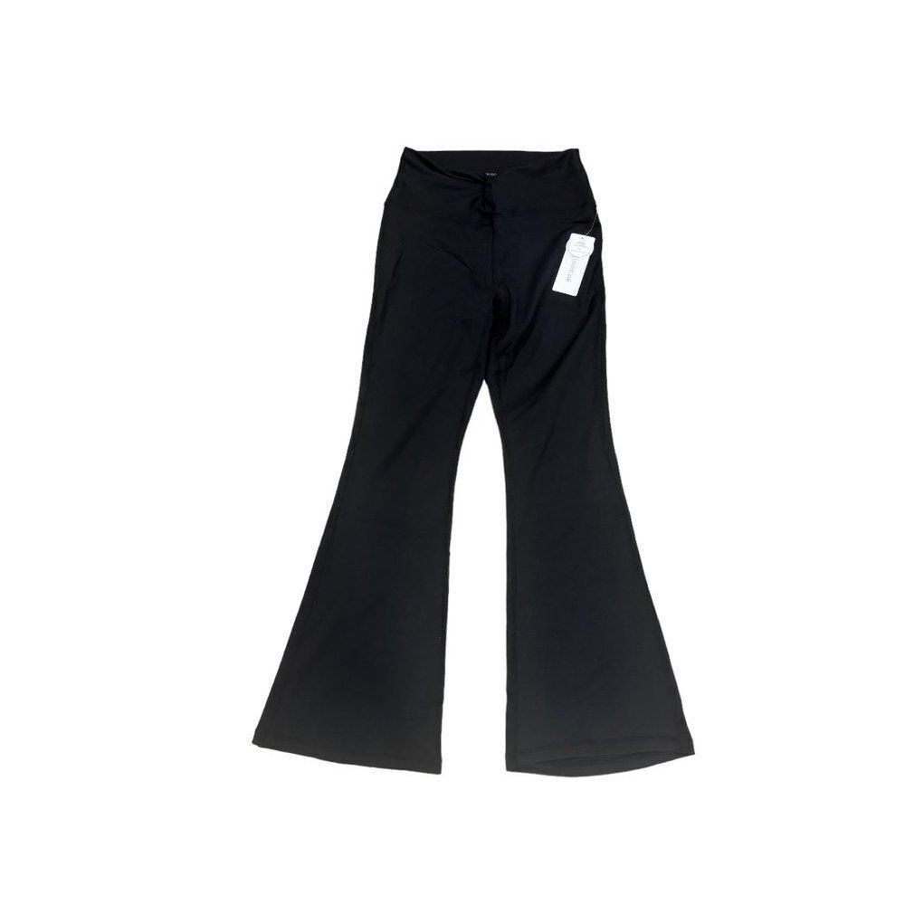 NWT Yogalicious Lux Cyprus Hi Rise Front Twist 7/8 Flare Sz Large